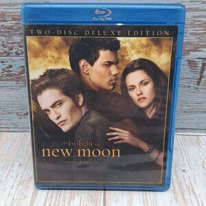 The Twilight Saga New Moon (2009 Blu-ray) 2-disc deluxe edition pg-13 region A